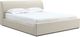 Modus Furniture Virgil Louis Natural Queen Upholstered Platform Bed-0