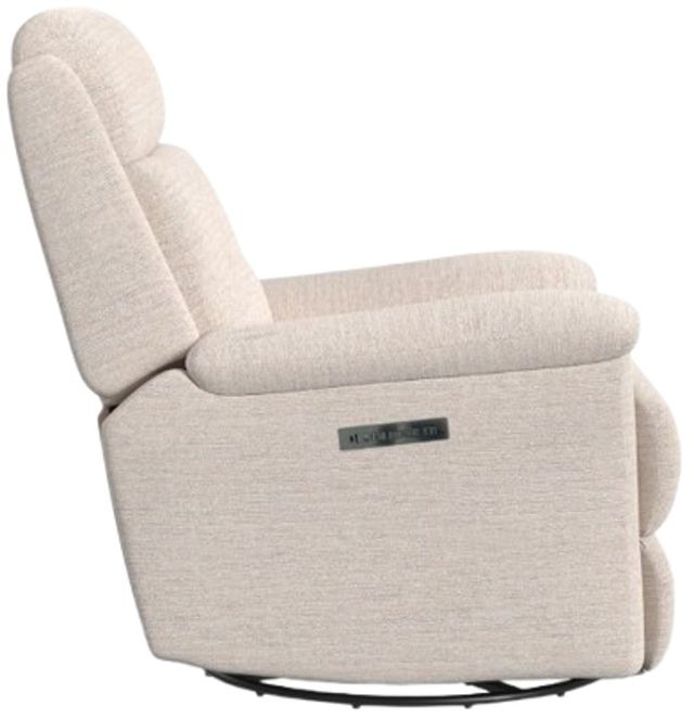 Flexsteel® Customizable Sophisticated Power Swivel Gliding Recliner with Power Headrest and Lumbar-2
