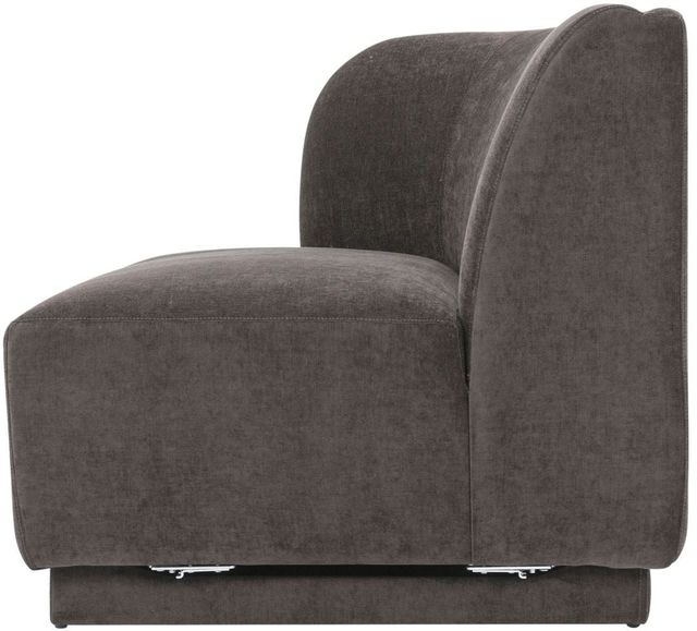 Moe's Home Collection Yoon Anthracite Left 2 Seat Sofa-3