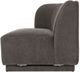 Moe's Home Collection Yoon Anthracite Left 2 Seat Sofa-3