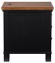 Signature Design by Ashley® Wildenauer Brown Side Table with Black Frame-2