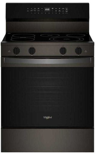 Whirlpool® 30" Black Stainless Steel Freestanding Electric Range 