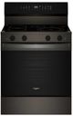 Whirlpool® 30" Black Stainless Steel Freestanding Electric Range -0