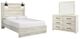 Signature Design by Ashley® Cambeck 3-Piece Whitewash Queen Panel Bed Set-0