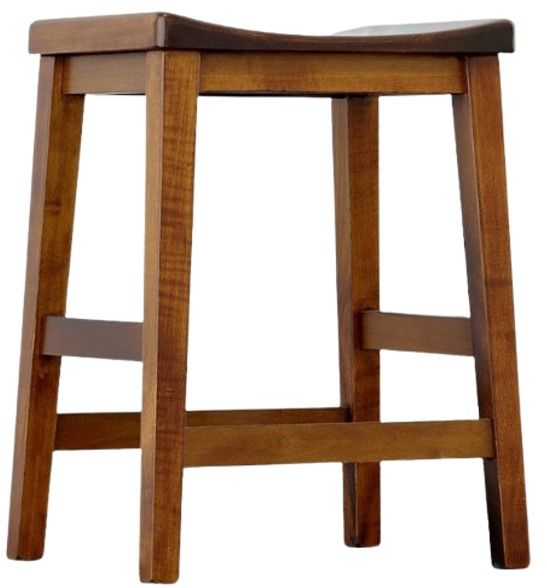 Archbold Furniture Customizable Amish Essentials Adam Saddle Counter Stool-0