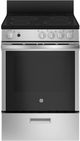 GE® 24" Stainless Steel Freestanding Electric Range-0