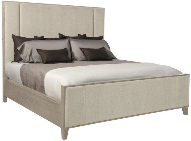 Bernhardt Customizable Linea 68" King Upholstered Panel Bed-0