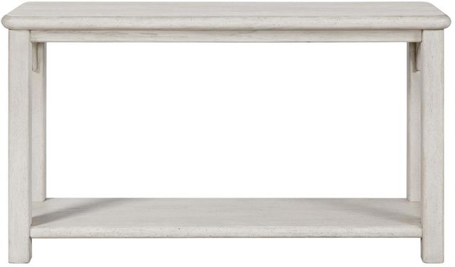 Bernards Opal White Sofa Table-1