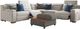 Palliser® Furniture Customizable Lotus 5-Piece Wide Power Reclining Sectional and Chaise-1