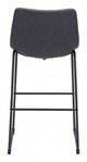 Zuo Modern Smart Charcoal Bar Chair-4