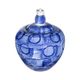 A & B Home Blue/White Lidded Jar-0