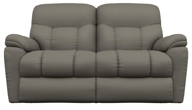 La-Z-Boy® Morrison Silver Power Reclining Loveseat with Headrest and Lumbar-1