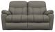 La-Z-Boy® Morrison Silver Power Reclining Loveseat with Headrest and Lumbar-1