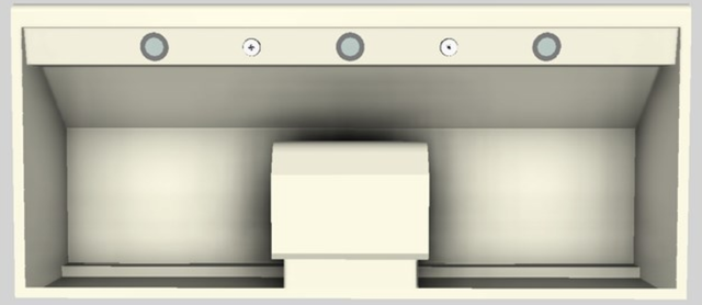 Vent-A-Hood® 48" Biscuit Under Cabinet Range Hood-3