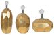 Crestview Collection Roxy 2-Piece Gold Box Set-0