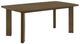 Coaster® Ottowa 7-Piece Brown/Light Tan Rectangular Dining Room Table Set-1