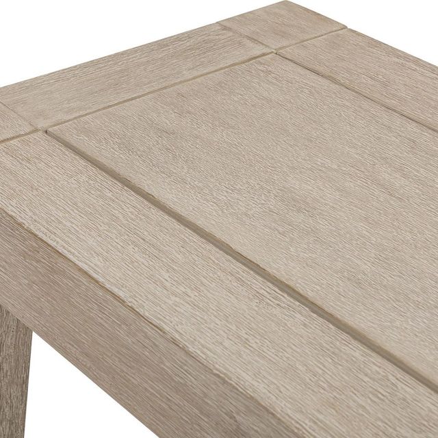 Uttermost® Kirkham Cerused Wheat Wood Indoor-Outdoor Console Table-3