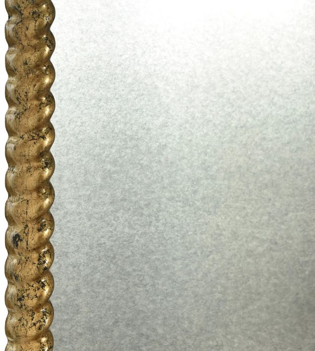 Harp & Finial® Fremont Antique Gold Leaf Mirror-1