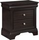 Steve Silver Co. Dominique Merlot Nightstand-0