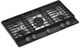 KitchenAid® 36" Black Ore Gas Cooktop with 5 Burners and Integrated Wok Grate-1