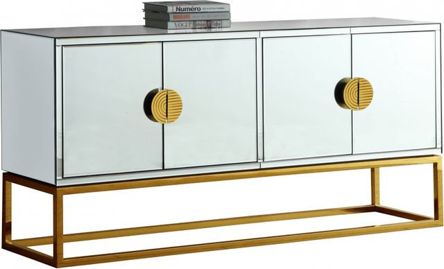 Meridian Furniture Marbella Gold Sideboard-0