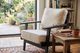 Sunny Designs™ Marina Black Sand/Off-White Accent Chair-1