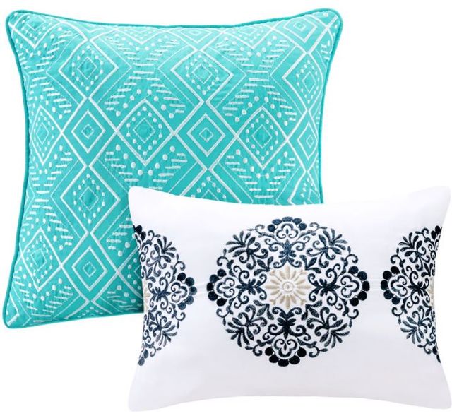 Olliix by Intelligent Design Arissa Green Twin/Twin XL Comforter Set-1