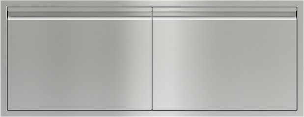 Wolf® 54" Stainless Steel Double Access Doors-0