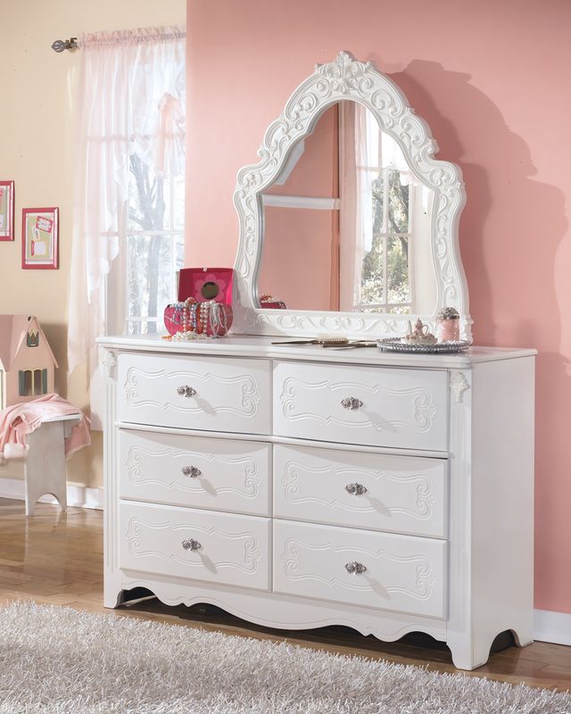 Signature Design by Ashley® Exquisite White Youth Bedroom Mirror-2