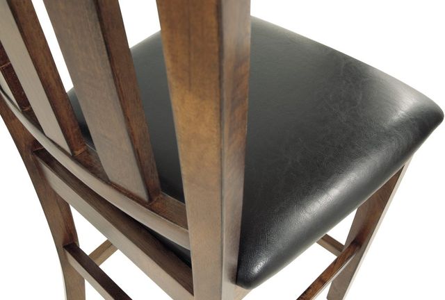 Signature Design by Ashley® Ralene Medium Brown Upholstered Bar Stool-5