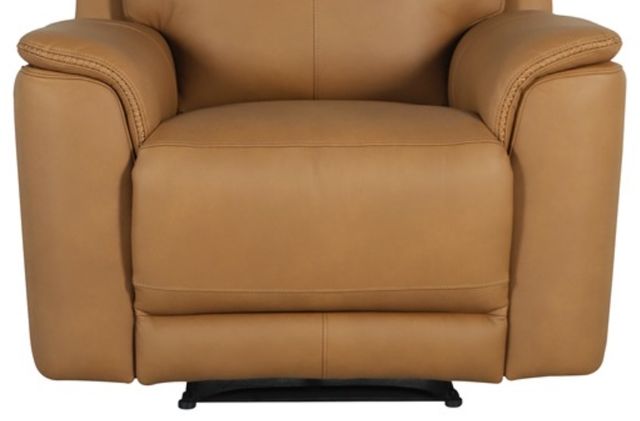 American Wholesale Furniture Vogue Toffee Power Recliner with Power Headrest-1