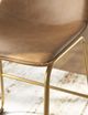 Signature Design by Ashley® Crandox Gold/Toast Dining Upholstered Side Chair-5