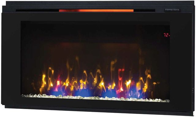 ClassicFlame® Helen Black 36" Wall Mounted Electric Fireplace-3