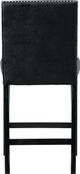 Elements International Meridian Black Counter Side Chair-3