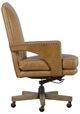 Hooker® Furniture EC Rochelle Dark Blonde Swivel Tilt Executive Chair-4
