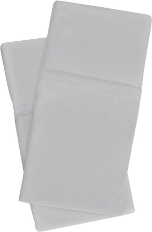 BEDGEAR® Dri-Tec® Performance® 2-Piece Light Gray King Pillow Case Set-0