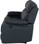 Global Furniture USA U6026 Black Manual Reclining Sofa with LED-2