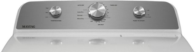 Maytag® 7.0 Cu. Ft. White Top Load Matching Electric Dryer-2