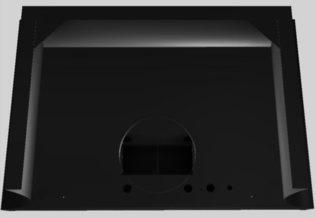 Vent-A-Hood® Designer Series 36" Black Wall Mounted Range Hood-2
