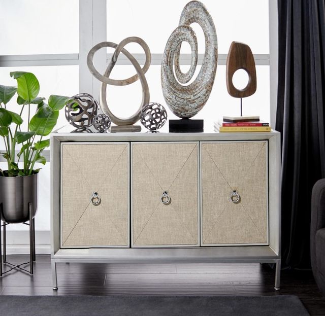 Deco Marche Gray Accent Cabinet-4