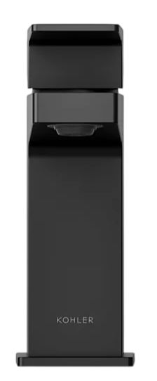 KOHLER® Honesty® Matte Black Single-Handle Bathroom Sink Faucet-1