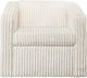 Harp & Finial® Sandoval Mega Ivory Swivel Chair -1