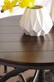 Signature Design by Ashley® Odium 5-Piece Rustic Brown Counter Height Dining Table Set (Floor Model)-5