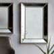 A & B Home Distressed Silver Large Mirror-5