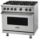 Viking® 5 Series 36" Martini Pro Style Natural Gas Range-3