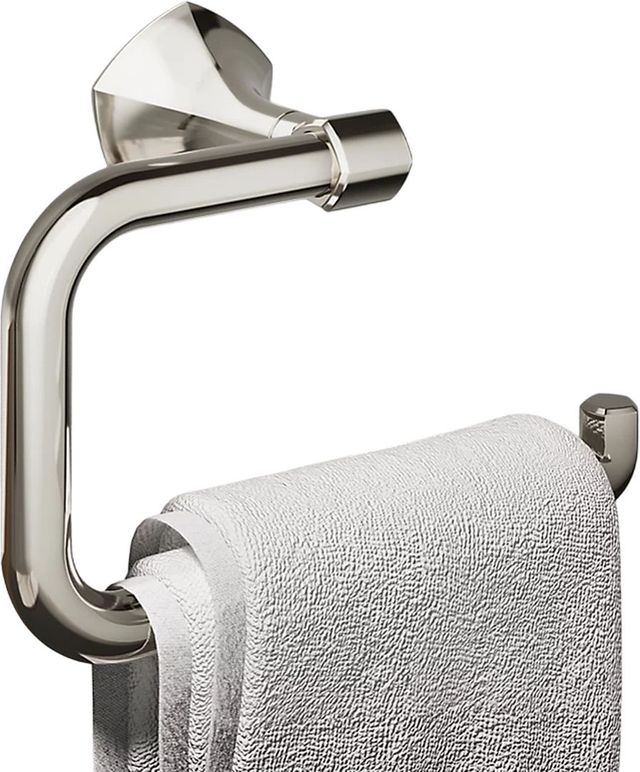 KOHLER® Occasion® Vibrant Polished Nickel Towel Ring-1