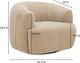 TOV Furniture Jasmine Oat Chenille Basketweave Swivel Accent Chair-2
