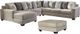 Benchcraft® Ardsley 2-Piece Pewter Living Room Set-0