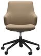 Stressless® by Ekornes® Customizable Laurel Large Low-Back Home Office Arm Chair-1