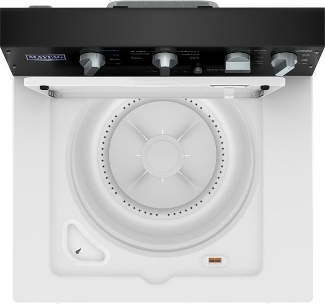 Maytag® 4.0 Cu. Ft. White Agitator Top Load Washer-3